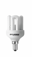 Ampoule Eco E27 9W 840 Blanc neutre Sylvania mini lynx Fast start V2