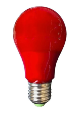 Ampoule led E27 rouge 7W