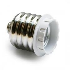 Adaptateur Douille E27 Vers E40 - Convertisseur Pratique Pour Ampoules Standard Et Grandes Bases | Compatible Ventilateur, Lustre, Plafonnier
