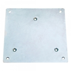 embase pour structure carrée déco sc150 ou sd250 diamètre 250mm ép 8mm