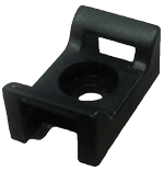 50 Supports collier de câblage jusqu'à 9mm de large