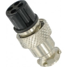 Fiche femelle 4 points pour cordon