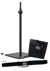 FLEXstand Chauvet DJ - Pied polyvalent à embase lourde hauteur 2m40 avec housses