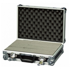 Flight case type valise de transport 430X300 mm hauteur 135 avec mousse de calage
