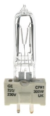 LAMPE FSK CP81 GE Tungsram 240V 300W GY9.5 code 88444