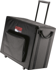 G-112A Gator - Housse rigide de transport sur Trolley pour combo 12p - 49,5 x 30,5 x 63,5 cm