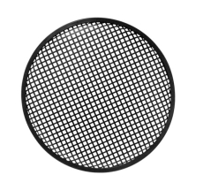 GRILLE MÉTALLIQUE POUR ENCEINTE 38.1cm NOIR