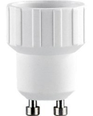 Adaptateur GU10  vers E14 petit culot à vis