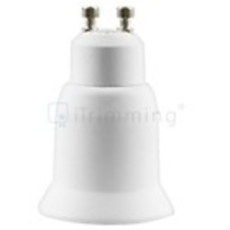 Adaptateur GU10  vers E27 culot à vis standard