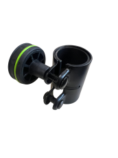 Manchon de réglage en hauteur pour pied d’enceinte avec vis, molette et rondelle