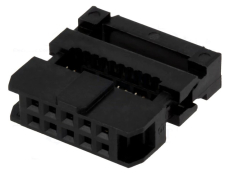 Connecteur HE10 femelle 10 pts pas 2mm