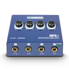 Préampli casque 4 sorties LD SYSTEMS HPA 4