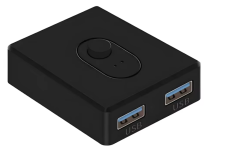 HS2-B1 switch usb 3.0 4K bidirectionnel 1 vers 2