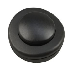 Interrupteur à pied noir