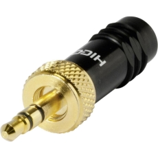 Jack 3.5 mm male droit Hicon HI-J35S-SCREW-M à souder et à vis