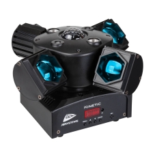 Kinetic JB Systems - Effet multifaisceau 4 en 1 Beam wash Strobe et laser bicolore
