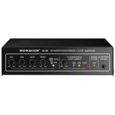 LA-40 Monacor - Kit boucle magnétique pour appareils auditifs 40m2