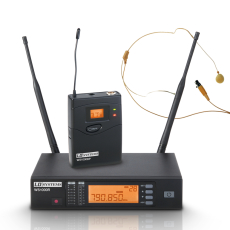 Micro UHF LD Systems Série WS 1000 - Système de Micro sans Fil avec serre tête couleur chair