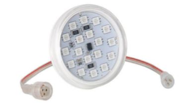 Led étanche RGB 18 leds programmable 24V 3,6W