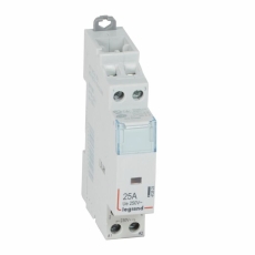 Contacteur de puissance CX³ bobine 230V sans commande manuelle 2P 250V 25A contact 2F 1 module