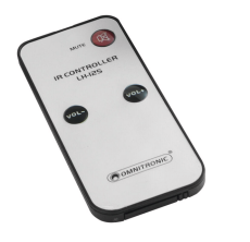 Télécommande LH-125 Omnitronic pour le réglage du volume sonore