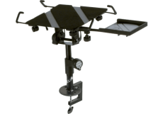 LPHT Quiklok - Support ordinateur et tablette souris avec fixation table universelle