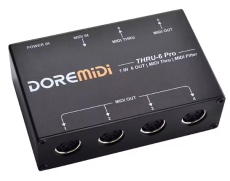 Splitter midi 1 entrée vers 6 sorties Din