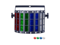 Effet Led - Power Lighting - MINI MEGA LED ST - 4x3W - RGBW + 16 leds Strobe