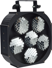 MOVING-MIRROR-6 Algam Lighting - Effet miroir de boule à facette motorisé et DMX