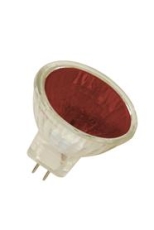 Lampe MR11 GU4 Rouge 12V 20W