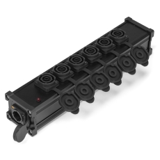 Multiprise Powercon True1 1 vers 7 avec insert M10