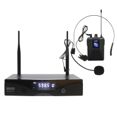 MW 100 PT Power acoustics - Système micro sans fil UHF 30mW avec serre tête