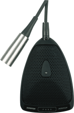 Shure MX393-0 micro de surface avec inter et sortie XLR, Omnidirectionel