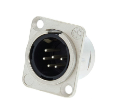 Embase Male XLR Neutrik NC6 MDLX