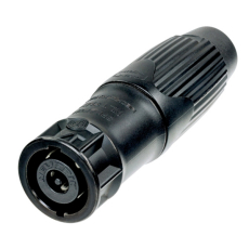 Fiche Speakon femelle série STX 8 points NEUTRIK IP54 (max 50A) - Noir