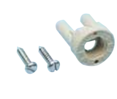 Support pour douille MR16 pour fileatge M10 avec 2 vis