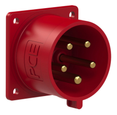 Embase P17 male 32A tétrapolaire 5 broches IP44 Standard à vis