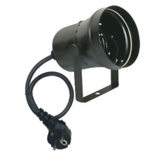 Projecteur PAR 36 noir sans lampe