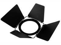 Volets coupe flux pour Par 56 Court noir