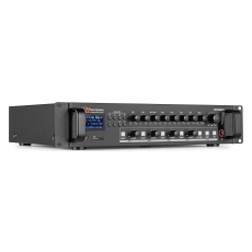 PDV240MP3 Power dynamics ampli public adress 240W 6 entrées 4 zones lecteur USB BT +FM