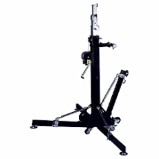 Pied à treuil noir ASD ALT 550 hauteur 5.50m charge 225Kg