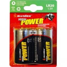 Lot de 2 Piles LR14 1.5V