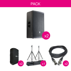 Pack Enceintes Actives Audiophony Myos15A 15