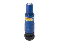 Fiche Powerlock 400A drain Neutre Bleu PG29 120°