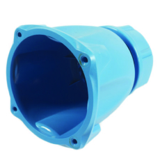Poignée droite Marechal pour DS3 Poly bleu + presse etoupe 10-30mm