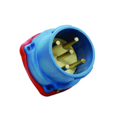 Connecteur Male Marechal DS3 Ploy bleu IP66/67 3P+N+T 50A 440V AC