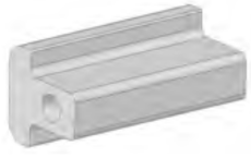 Jonction horizontale de mise à niveau pour Praticables ASD