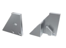 Embout de terminaison coté gauche pour profilé aluminium type 16