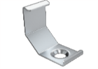 Clip de fixation en métal pour profilé type C