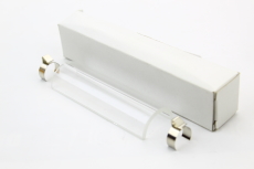 Protection Verre Pyrex Demi-cylindrique 95mm avec pinces